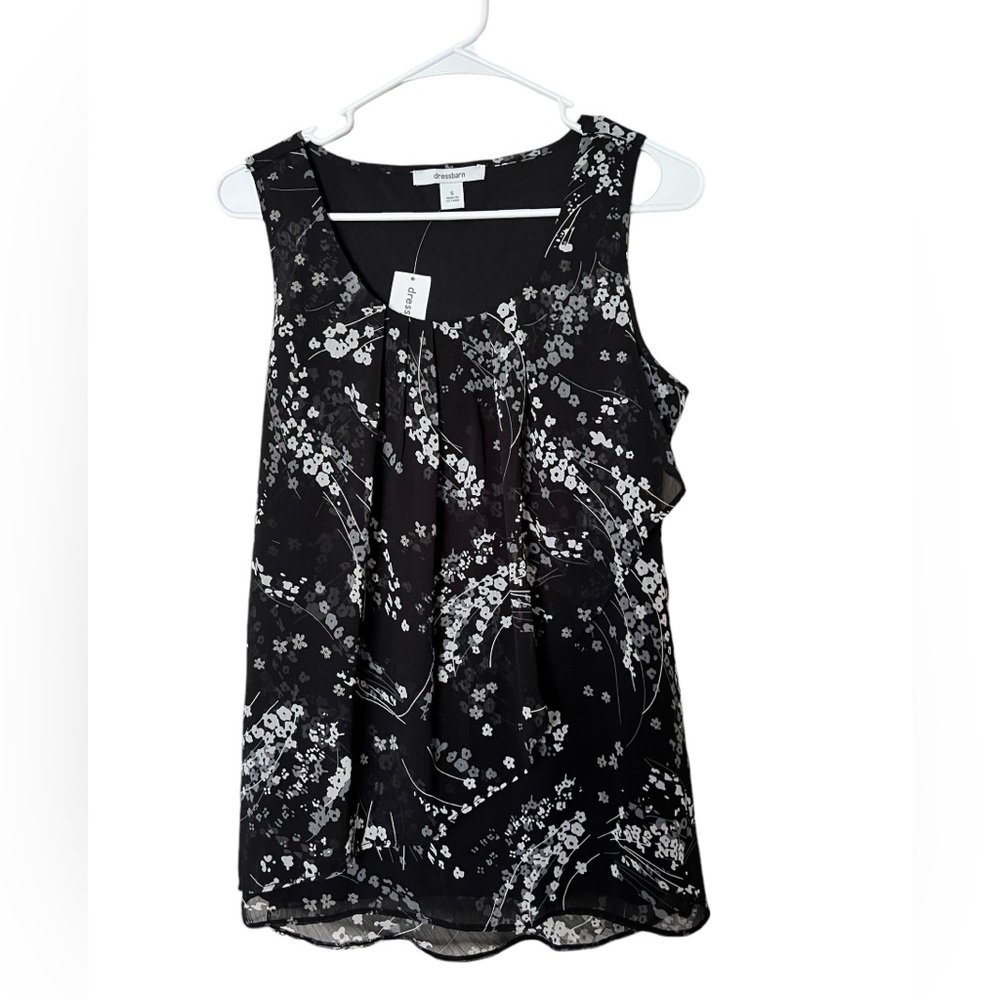 NWT Dress Barn Sleeveless Floral Size S